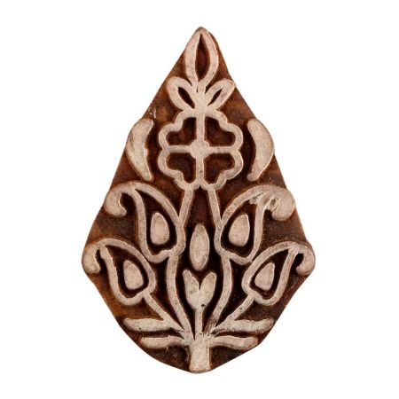 Set of 1 Piece New Wooden Printing Block